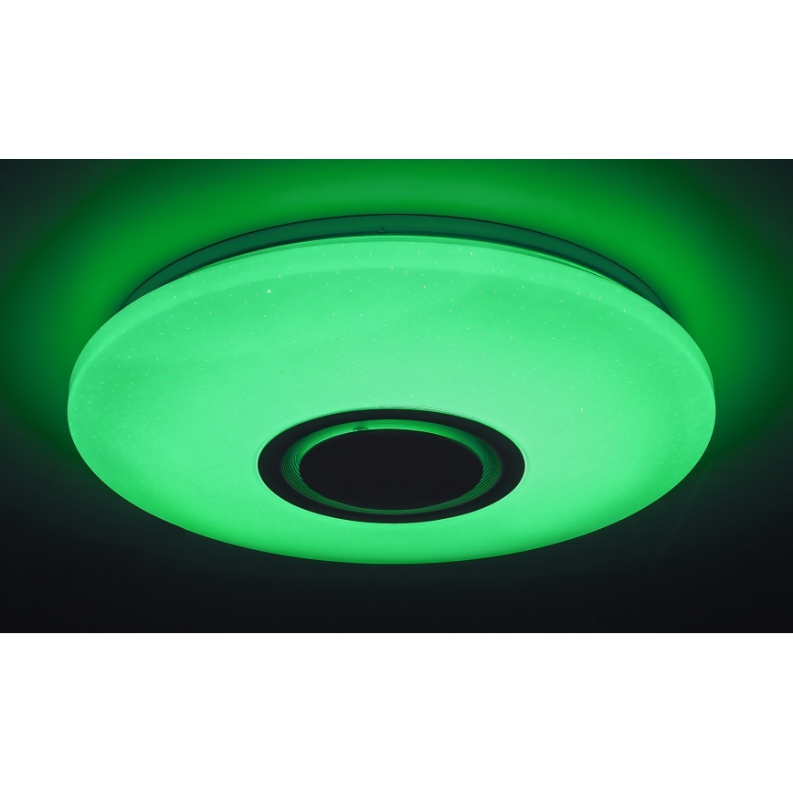 Rabalux - LED RGB Димируем плафон с тонколона LED/24W/230V Wi-Fi Tuya + дистанционно управление