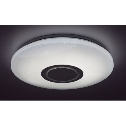 Rabalux - LED RGB Димируем плафон с тонколона LED/24W/230V Wi-Fi Tuya + дистанционно управление