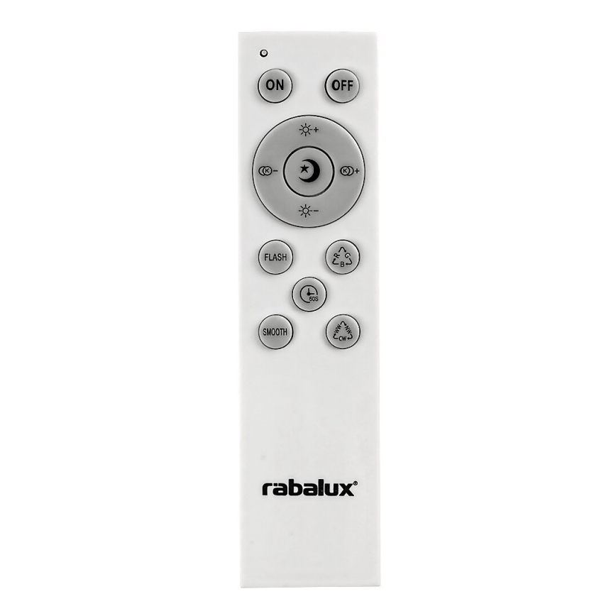 Rabalux - LED RGB Димируем плафон с тонколона LED/24W/230V Wi-Fi Tuya + дистанционно управление