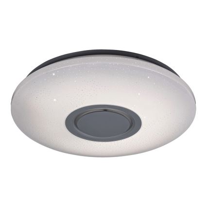 Rabalux - LED RGB регулируемо таванно осветително тяло с високоговорител LED/24W/230V Wi-Fi Tuya + дистанционно управление