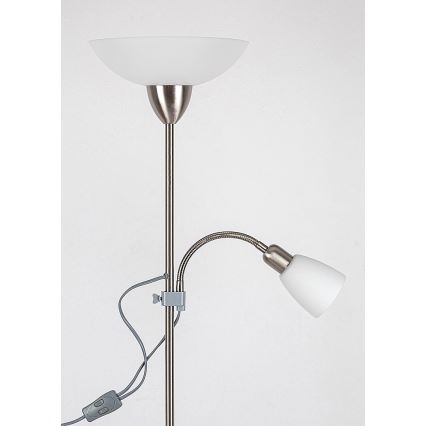 Rabalux - Подова лампа 1xE27/60W+E14/40W