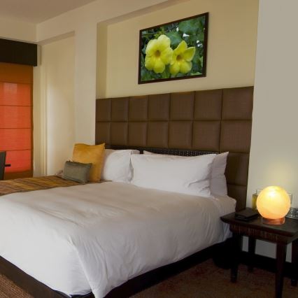 Rabalux - Солна лампа 1xE14/15W/230V от акация 2,6 кг