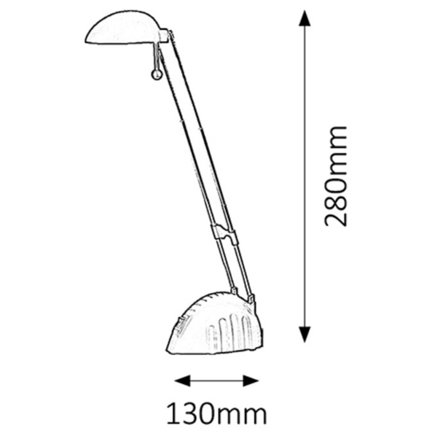 Rabalux - LED Настолна лампа 1xLED/5W/230V