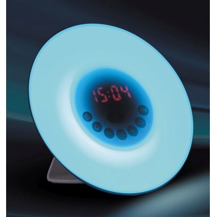 Rabalux - LED Настолна лампа RGB/LED/2,7W + LED/1,8W