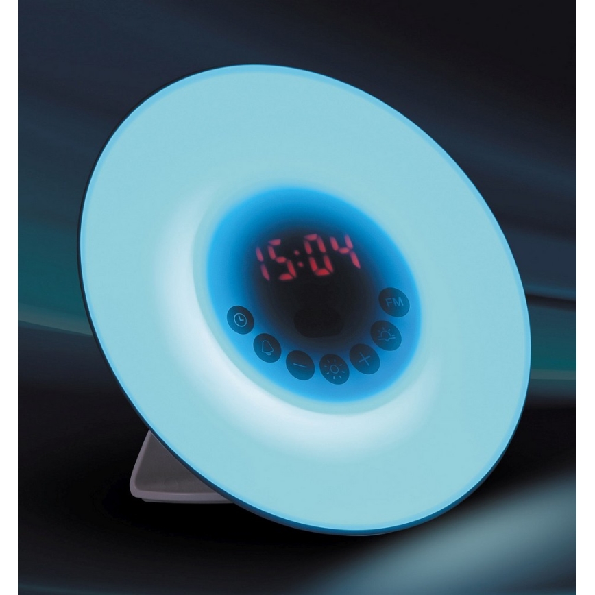 Rabalux - LED Настолна лампа RGB/LED/2,7W + LED/1,8W