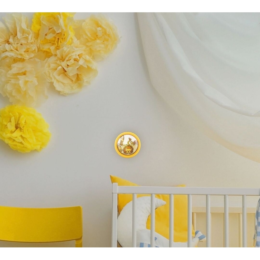 Rabalux 4565 - LED Детски аплик LEON LED/0,3W/2xAA