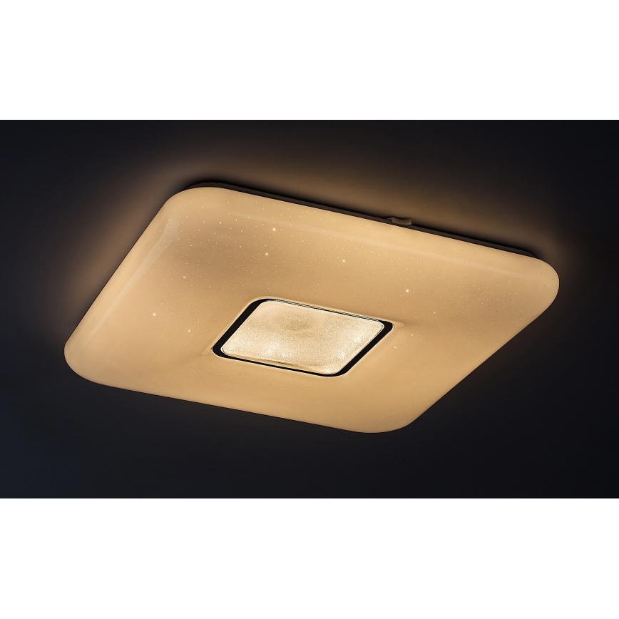 Rabalux - Димируемо LED таванно осветително тяло LED/70W/230V + с дистанционно управление 44x44 cm