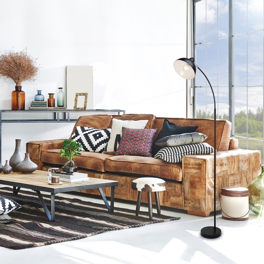 Rabalux - Подова лампа 1xE27/40W/230V черна