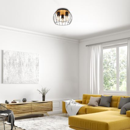 Rabalux - Таванно осветително тяло, 3xE27/25W/230V, Ø 30 см