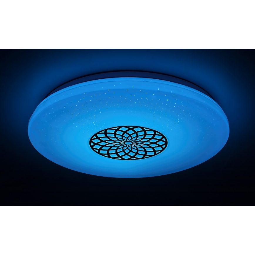 Rabalux - LED RGB Димируем плафон LED/24W/230V 3000-6500K Wi-Fi Tuya Ø 39,5 см + дистанционно управление