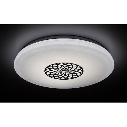 Rabalux - LED RGB Димируем плафон LED/24W/230V 3000-6500K Wi-Fi Tuya Ø 39,5 см + дистанционно управление