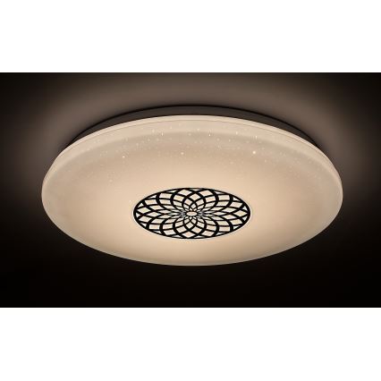 Rabalux - LED RGB Димируем плафон LED/24W/230V 3000-6500K Wi-Fi Tuya Ø 39,5 см + дистанционно управление