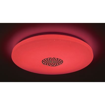 Rabalux - LED RGB Димируем плафон LED/40W/230V 3000-6500K Wi-Fi Tuya Ø 60 см + дистанционно управление
