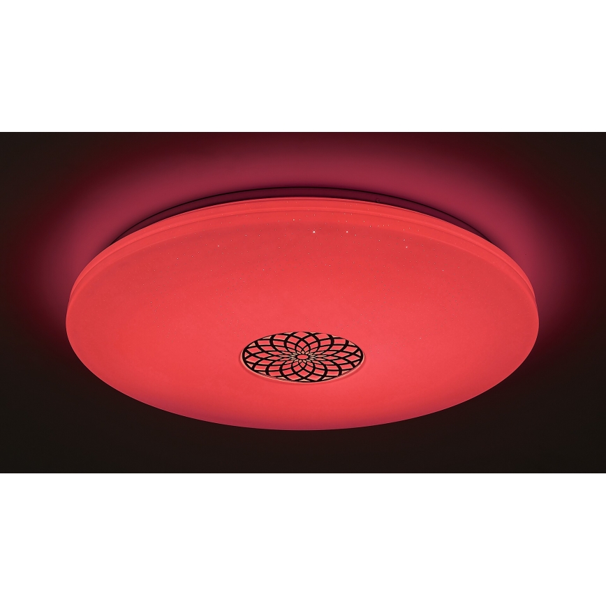 Rabalux - LED RGB Димируем плафон LED/40W/230V 3000-6500K Wi-Fi Tuya Ø 60 см + дистанционно управление