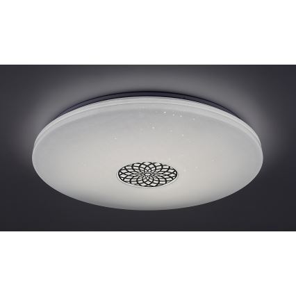 Rabalux - LED RGB Димируем плафон LED/40W/230V 3000-6500K Wi-Fi Tuya Ø 60 см + дистанционно управление