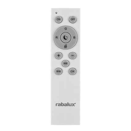 Rabalux - LED RGB Димируем плафон LED/40W/230V 3000-6500K Wi-Fi Tuya Ø 60 см + дистанционно управление