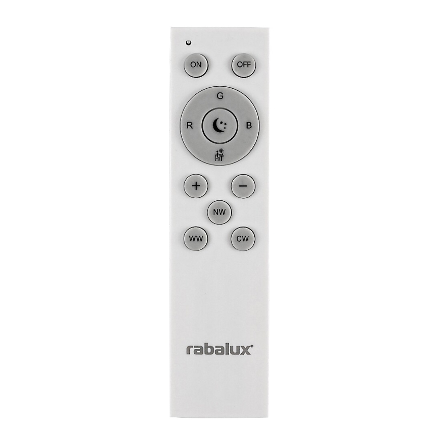Rabalux - LED RGB Димируем плафон LED/40W/230V 3000-6500K Wi-Fi Tuya Ø 60 см + дистанционно управление