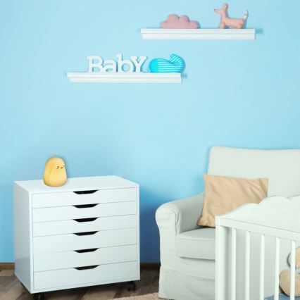 Rabalux - LED RGB Детска лампа LED/0,4W 1200 mAh пингвин