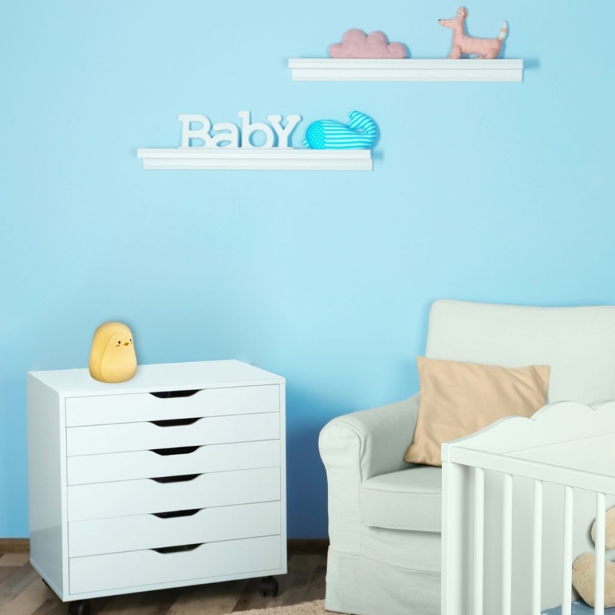 Rabalux - LED RGB Детска лампа LED/0,4W 1200 mAh пингвин