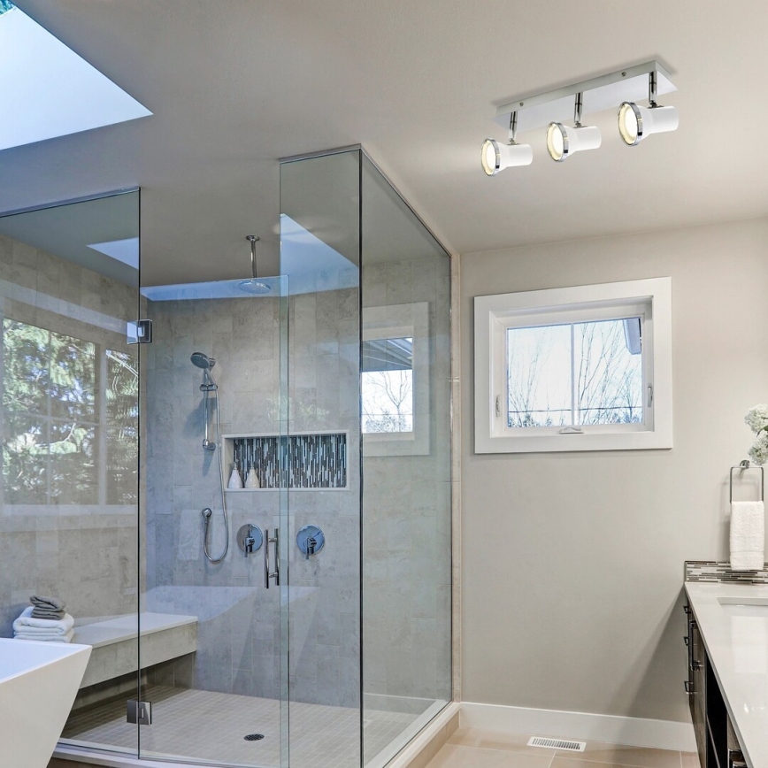 Rabalux - LED За баня Точково осветително тяло 3xGU10/4,5W/230V IP44