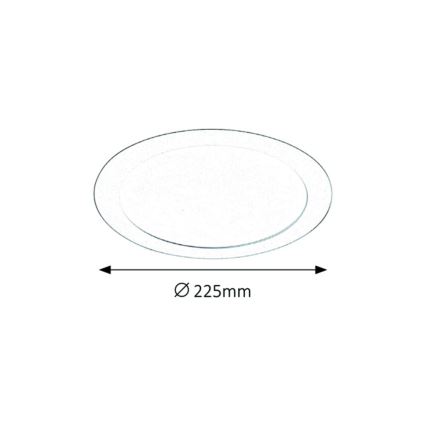 Rabalux - LED Осветление за окачен таван LED/18W/230V