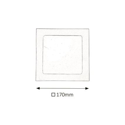 Rabalux - LED За баня Осветление за окачен таван LED/12W/230V 3000K IP44
