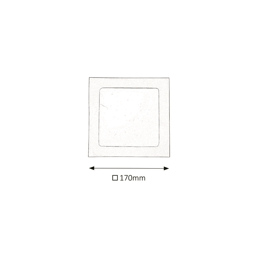 Rabalux - LED За баня Осветление за окачен таван LED/12W/230V 3000K IP44