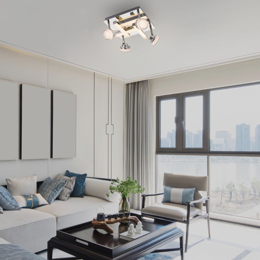 Rabalux - LED Таванна Точково осветително тяло 4xLED/5W/230V + 4xLED/3W/230V