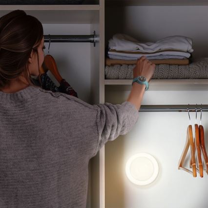 Rabalux - LED Нощна лампа със сензор LED/0,5W/3xAAA 4000K