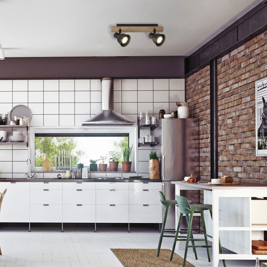 Rabalux - Точково осветително тяло 2xGU10/15W/230V