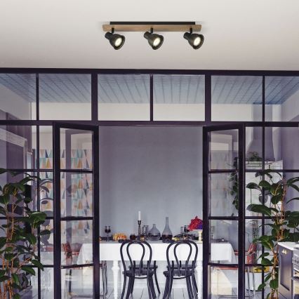 Rabalux - Точково осветително тяло 3xGU10/35W/230V