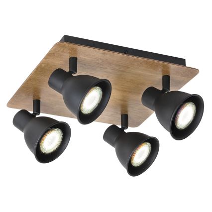 Rabalux - Точково осветително тяло 4xGU10/35W/230V