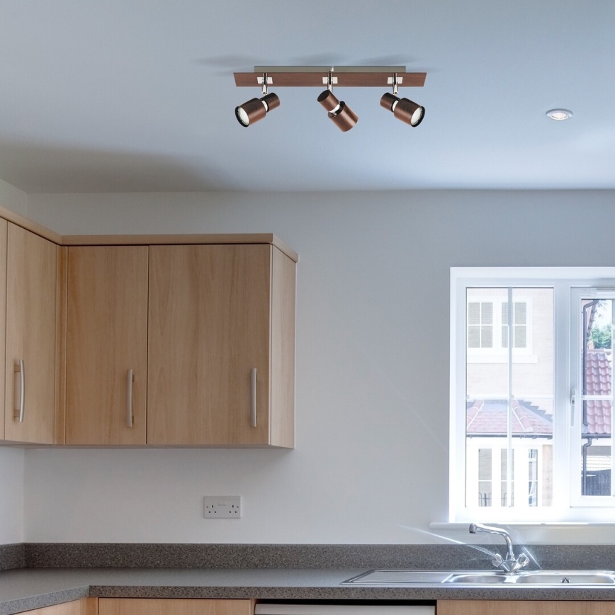 Rabalux - Точково осветително тяло 3xGU10/50W/230V