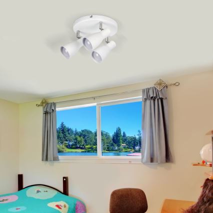 Rabalux - Точково осветително тяло 3xE27/20W/230V