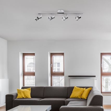 Rabalux - Точково осветително тяло 4xGU10/50W/230V