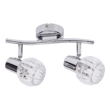 Rabalux 6092 - Точково осветително тяло LAUREN 2xE14/40W/230V