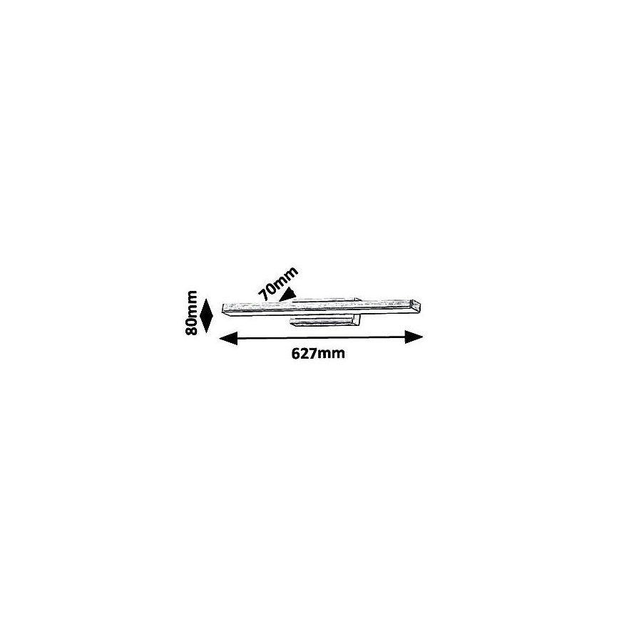 LED Осветление за огледало в баня LED/18W/230V IP44