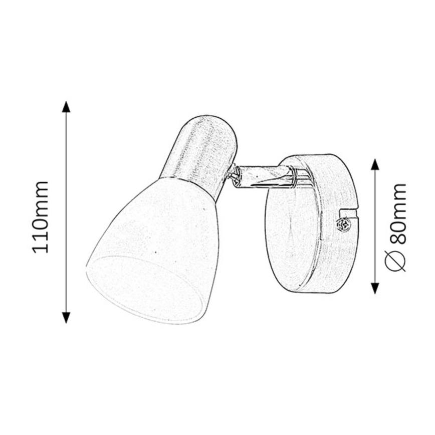 Rabalux - Точково осветително тяло 1xE14/40W/230V