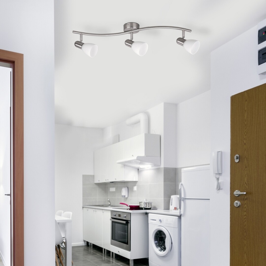 Rabalux - Точково осветително тяло SOMA 3xE14/40W/230V