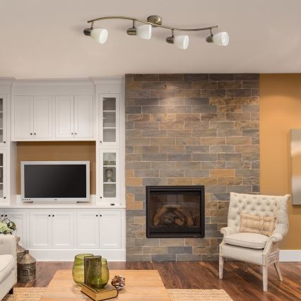 Rabalux - Точково осветително тяло 4xE14/40W/230V