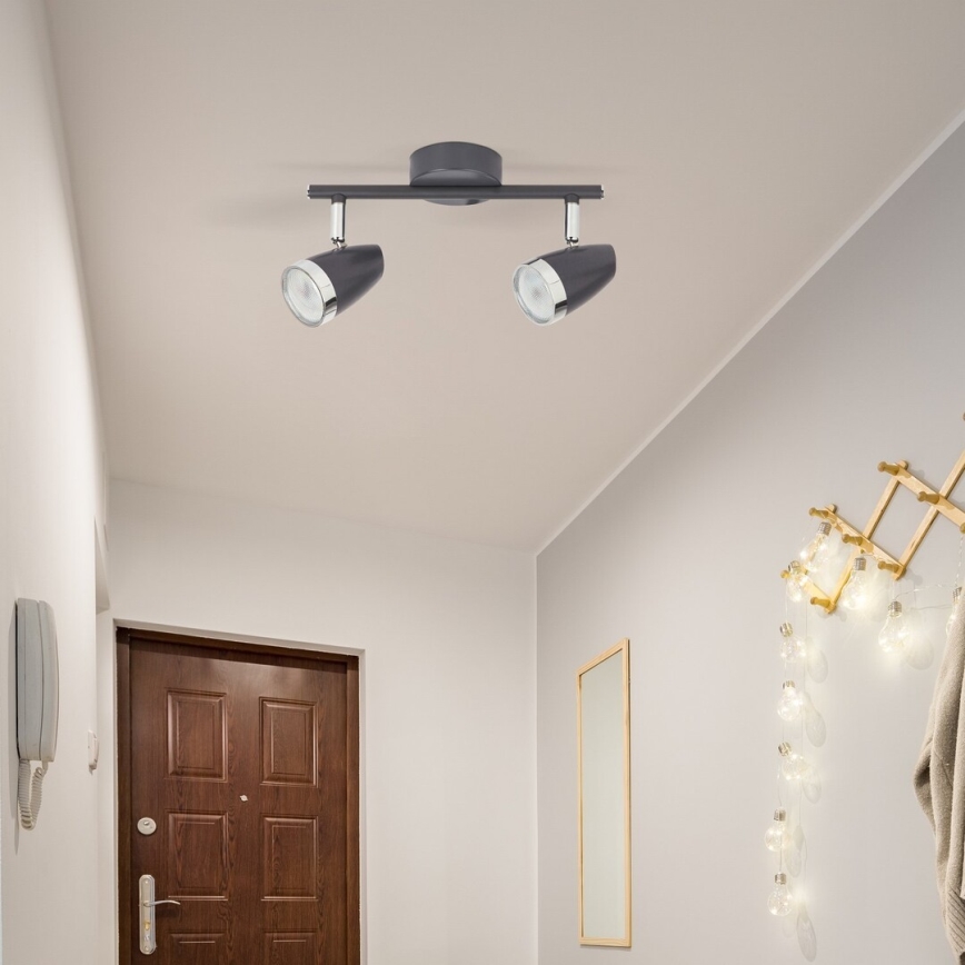 Rabalux - LED Точково осветително тяло 2xLED/4W/230V