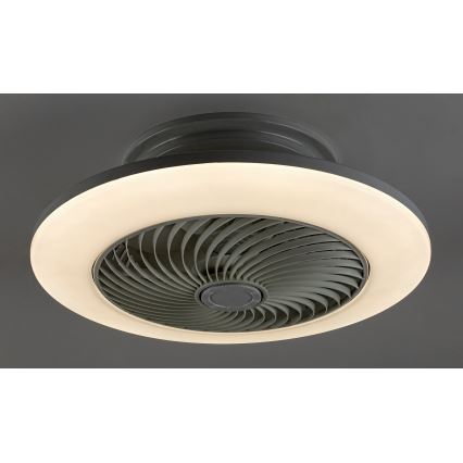 Rabalux - LED Димируема лампа с вентилатор DALFON LED/36W/230V 3000-6000K + дистанционно