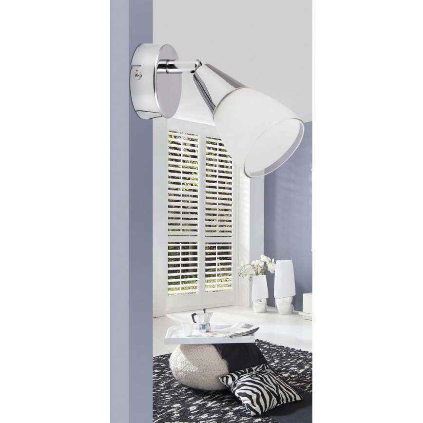 Rabalux 6767 - Точково осветително тяло NICOLETTE E14/40W/230V