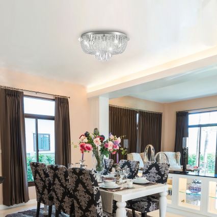 Rabalux - Таванно осветително тяло LARISHA 6xG9/40W/230V диаметър 45 cm