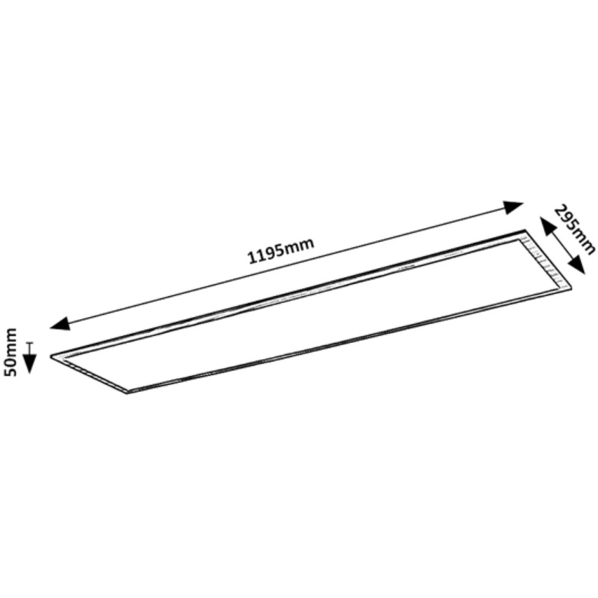Rabalux - LED Панел за повърхностен монтаж LED/40W/230V 4000K