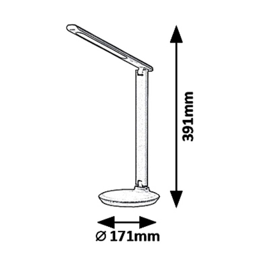 Rabalux 6980 - LED Димируема Настолна лампа OSIAS LED/9W/230V