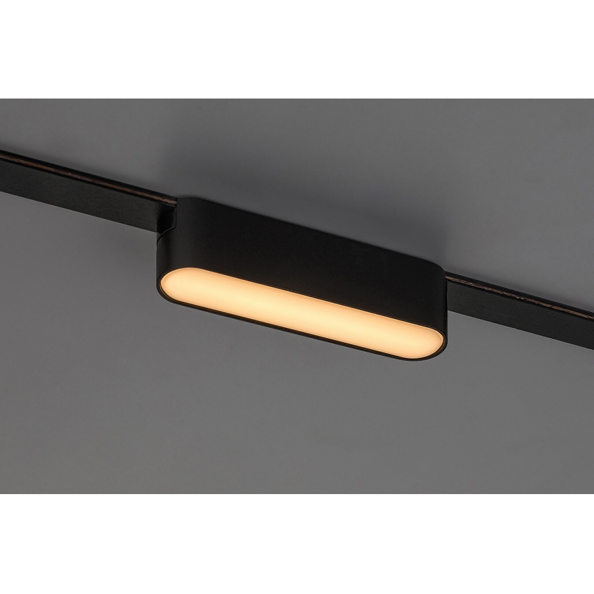 Rabalux - LED Таванно осветление за 1-фазна релсова система LED/6W/24V 3000K 11,5 см черен