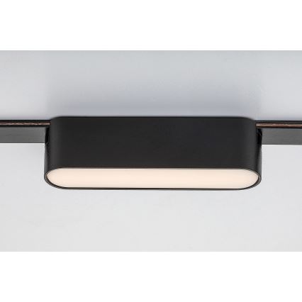 Rabalux - LED Таванно осветление за 1-фазна релсова система LED/6W/24V 3000K 11,5 см черен