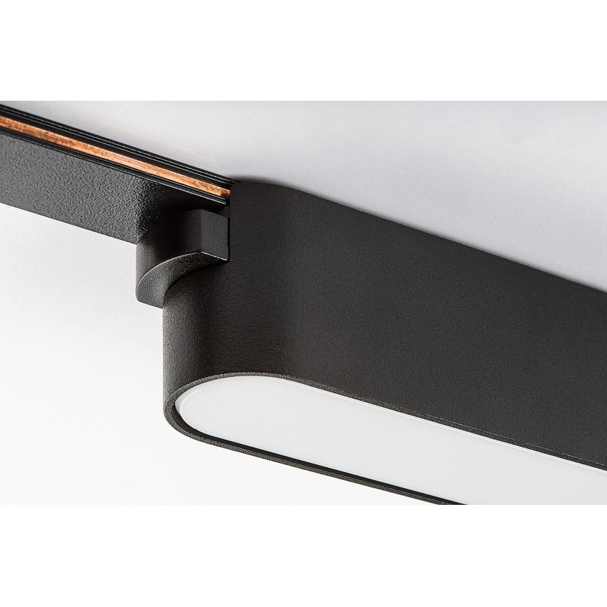 Rabalux - LED Таванно осветление за 1-фазна релсова система LED/6W/24V 3000K 11,5 см черен