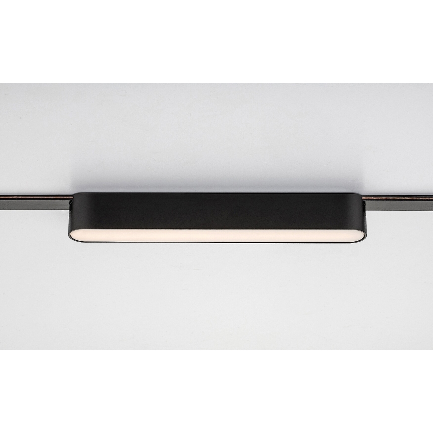 Rabalux - LED Таванно осветление за 1-фазна релсова система LED/12W/24V 3000K 22 см черен